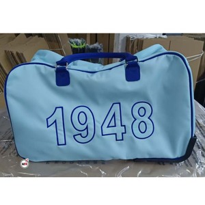 Amicae Custom Embroidered Polyester Duffel Bag Soft Handle Zipper Closure Casual Sports Unisex 20-37L Capacity with Customize - Product Image 2
