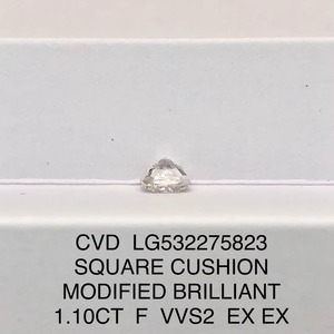 Diamants de laboratoire CVD taille coussin, diamant non monté 1,1 carat F VVS2, diamants de laboratoire pour bijoux, prix d'usine - Product Image 2