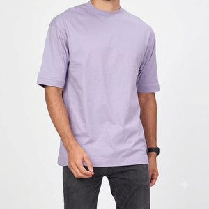 T-shirt en coton léger et respirant pour homme, tissu doux, coupe classique, vêtement décontracté d'été, vente en gros, provenance du Bangladesh - Product Image 1
