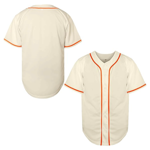 Maillots de baseball personnalisés pour hommes 100% polyester, respirants, à séchage rapide, uniformes sportifs personnalisés, maillot à manches courtes pour hommes - Product Image 2