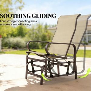 Conjunto de 2 Sillas para Terraza o Jardín, para Patios y Columpios - Product Image 4