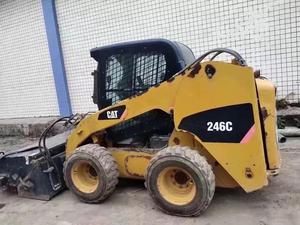 Chargeuse sur pneus Caterpillar CAT246, 3 tonnes, godet de 0,35 m³, couleur d'origine, mini-chargeuse CAT262D - Product Image 6