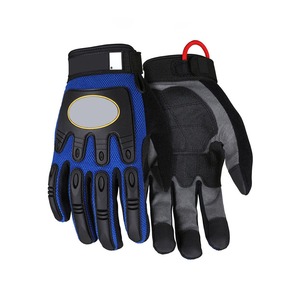 Guantes Mecánicos de Seguridad Resistentes a Impactos, Precio al por Mayor, Cuero de Alta Calidad, Material TPR, Anti-químicos, Anti-estáticos - Product Image 2