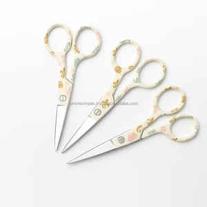 ดีสำหรับกรรไกรสแตนเลสใบมีดโค้งสำหรับงานปักหนังกำพร้าและเล็บ - Product Image 6