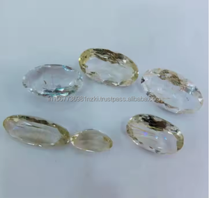 Mejor calidad de Oro rutilo cuarzo corte cabujón piedra preciosa mezcla tamaño y forma al por mayor precio de fábrica piedra preciosa suelta - Product Image 4