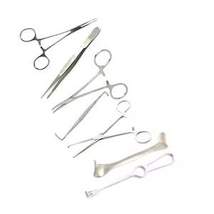 Instrumentos Básicos de Cirugía General, Instrumentos Médicos de Acero Inoxidable para Laparotomía Manual Más Vendidos, Certificados CE por GUJJAR - Product Image 3