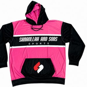 Sweat-shirt à capuche léger en polyester pour homme, idéal pour l'entraînement, avec logo personnalisé - Product Image 1