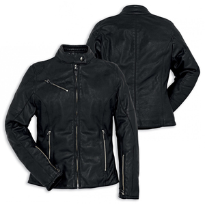 Chaqueta de Cuero Genuino para Mujer, Nueva Moda 2026, Color Sólido, Estilo Casual, Transpirable y Tejida - Product Image 3