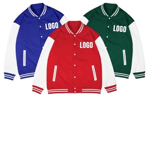 OEM logotipo personalizado béisbol Vintage Letterman Varsity chaqueta para los hombres al por mayor unisex logotipo personalizado Varsity chaquetas para su marca - Product Image 1