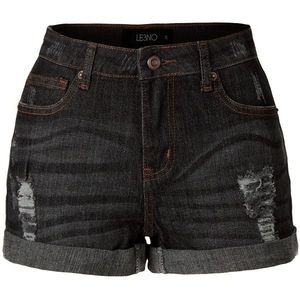 New Design Women's High Waist Comfortable High Quality Vintage Rolled Edge Straight Eco-Friendly Breathable Casual Ripped <b>Denim</b> - Product Image 6