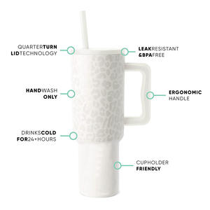 Bouteille d'eau sport classique en acier inoxydable, isotherme sous vide, pour la gym, la randonnée, les voyages, grande capacité 52oz/40oz, avec paille et poignée - Product Image 3