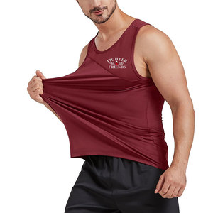 Vêtements de sport en gros, débardeur de musculation pour hommes, vêtements de fitness, couleur unie, taille personnalisée, débardeur homme - Product Image 4