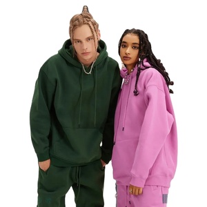 High Quality Heavyweight Men Oversized Hoody Pullover Unlined <b>Fleece</b> Lining Hoodies Custom Print Logo <b>Thick</b> <b>Fleece</b> Men Hoodie - Product Image 4