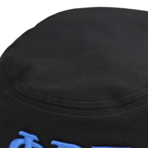 Phi Beta Sigma Black <b>Reversible</b> <b>Bucket</b> <b>Hat</b> Royal Blue Embroidered Fraternity Casual Cotton Summer <b>Hat</b> - Product Image 5