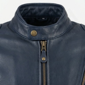 Chaqueta de Motociclista de Cuero Genuino para Hombre de la Mejor Calidad, Nueva Colección de Invierno, Chaquetas de Motocicleta con Protecciones Desmontables Personalizadas - Product Image 4