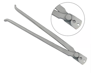 Kit d'outils vétérinaires équin professionnel réutilisable pour fermeurs de chevaux, comprenant coupe-ongles, pince à crins, cisaille à sabots, marteau et couteau - Product Image 3