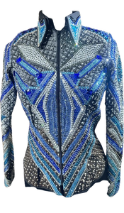 Chaqueta de Lujo Estilo Western para Mujer, para Montar a Caballo, Rodeo, Carreras de Barriles, Ropa de Competición, Ligera y de Secado Rápido - Product Image 1