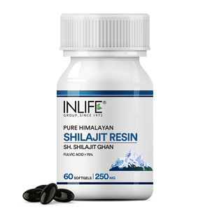 Cápsulas de Resina de Shilajit 250mg, Origen Himalaya, 75% Compuestos Fúlvicos, 80 Minerales Traza, 60 Cápsulas Blandas - Product Image 1