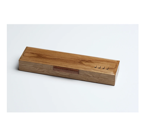 Caja de madera rectangular clásica para bolígrafos y lápices, organizador de papelería y manualidades para uso escolar, doméstico o de escritorio, con un precio increíble. - Product Image 1