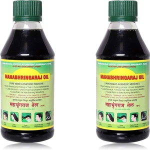 Huile Essentielle Naturelle et Biologique de Mahabhringraj pour la Croissance des Cheveux, Produits de Soin Capillaire pour Cheveux Noirs pour Femmes, Huile Capillaire de Mahabhringraj, Marque Privée - Product Image 5