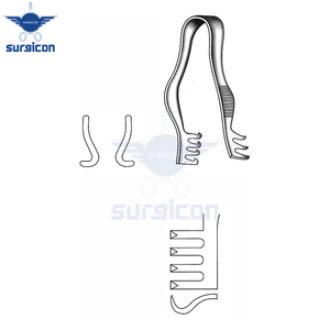Retractor Autoajustable Finsen de 7 cm (2¾ Pulgadas) y 12 mm, Retractor Quirúrgico Reutilizable de Acero Inoxidable con Punta Roma, Instrumento Médico - Product Image 4