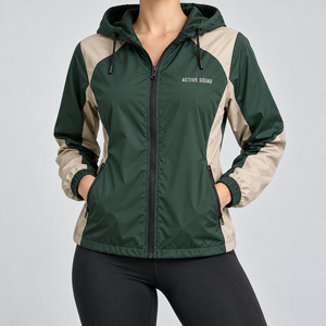 Top Trending Fabric Quilted and Breathable Best Style OEM Wholesale <b>Women</b> <b>Windbreaker</b> Jacket Comfortable - Product Image 4