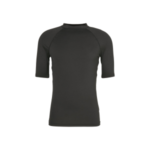 Men Slim Front Swim T Shirt Polyester Spandex Quick Dry UV Protection Rash Guard Breathable Stretch <b>Surf</b> Swimwear Beach Wear - Product Image 6