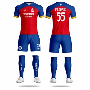 Maillot de football professionnel pour homme 2026 – Personnalisable avec nom et numéro – Séchage rapide – Fabricant OEM en gros - Product Image 1