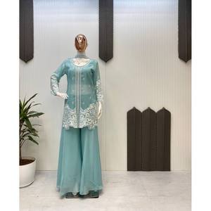 ชุดแต่งกายสำหรับงานปาร์ตี้ชุดสตรีพลาสโซและดูกัตตาสไตล์แฟนซี - Product Image 5