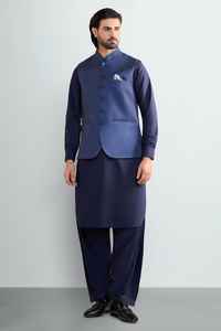 Produit très vendu : Gilet en laine pour homme de style traditionnel pakistanais, gilet de haute qualité pour mariage - Product Image 4