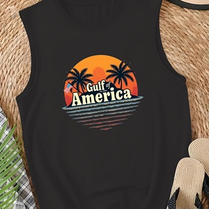 Diseño del Golfo de América Chaleco casual para mujer - Product Image 1