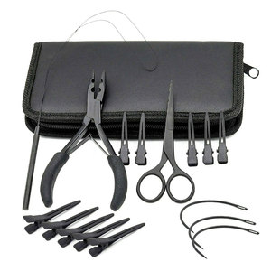 Kit complet d'extensions de cheveux en acier inoxydable imperméable, couleur personnalisée, usage professionnel en salon, extensions de cheveux de qualité supérieure - Product Image 1