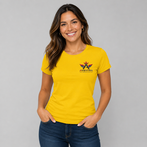T-shirt pour femme de haute qualité, vêtement décontracté pour femme, conçu avec un matériau en coton respirant, toucher doux et coupe confortable. - Product Image 1