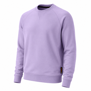 เสื้อสเวตเชิ้ตคอตตอน 100% หนานุ่ม สั่งทำได้ตามแบบ OEM/ODM ปักลาย 3 มิติ แต่งซิป สำหรับผู้ชาย สีพื้น คอกลม เหมาะสำหรับฤดูหนาว - Product Image 4