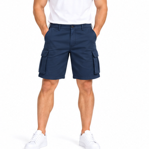 Shorts cargo pour hommes, respirants, en sergé de coton, style utilitaire, confortables, légers, pour usage extérieur et décontracté, fournisseur OEM ODM, usine - Product Image 1