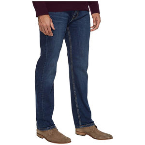 Pantalones Vaqueros de Mezclilla para Hombre, Cintura Media, Corte Recto, Desgastados, Lavados, de Alta Calidad, Venta al Por Mayor, Jeans de Moda - Product Image 2