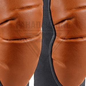 Servicio OEM, el más vendido, buen proveedor, protección gruesa con absorción de impactos, rodillera de cuero universal unisex para todas las estaciones. - Product Image 5