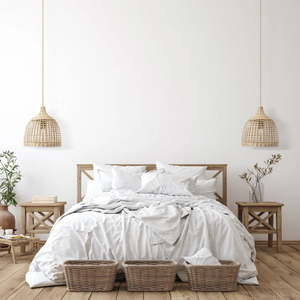 Lámpara de Techo Moderna de Ratán con Diseño de Cúpula para Restaurantes, Hoteles e Iluminación Interior Residencial - Product Image 3