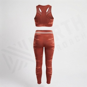 Custom Made High Waist Fitness Yoga Set Sportswear Bras <b>Pant</b> Gym Seamless Activewear Workout <b>Ladies</b> Sports Outfit Gear - Product Image 2