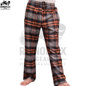 Summer Lightweight Breathable Warm Printed Men's Sleeping <b>Trousers</b> Elastic Waistband Full Length Casual Style Flannel Pants - Product Image 5