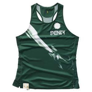 OEM Custom Team Logo Sublimated Stretchy UPF 50 <b>Running</b> Singlets Sleeveless Knitted Eco-Friendly Polyester Mesh Marathon Crew - Product Image 4