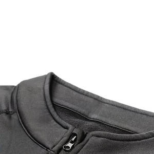 เสื้อกีฬาแขนยาวผู้ชายแบบใหม่ล่าสุด คอซิป ผลิตจากวัสดุคุณภาพดีที่สุด มีให้เลือกทุกสีและทุกแบบ - Product Image 4