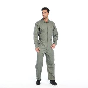 Overol de Trabajo Verde para Hombre, Manga Larga, a Prueba de Polvo, Uniforme de Algodón para Uso Industrial - Product Image 1