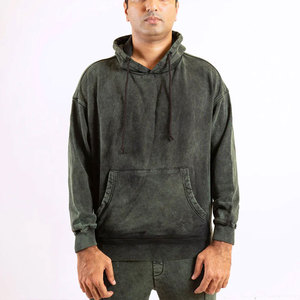 Survêtement décontracté pour homme, style automne, délavé à l'acide, avec impression de logo personnalisée, qualité supérieure, vente en gros directe usine, le plus vendu - Product Image 2