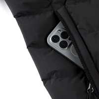 Vestes matelassées décontractées pour hommes, design matelassé, tissu léger en polyester, entièrement rembourrées, pour l'hiver, vêtements d'hiver