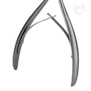 Pinzas para Extensiones de Cabello con Cinta Adhesiva de Acero Inoxidable de 4.5cm, Herramienta Profesional para Salón de Belleza IMANS ENTERPRISES IE-HX-0155 - Product Image 3