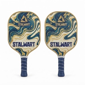 Paleta de Pickleball Stalwart, Forma Estándar, Ligera, Sin Bordes, Mango Antideslizante, Núcleo de Panal, Diseño Moderno para Adultos - Product Image 4
