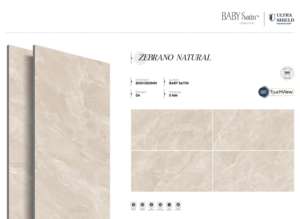 Carreaux de porcelaine satinée contemporains pour bébé, dimensions 800x1600, 1200x1800, 750x1500 mm, carreaux modernes pour salon, cuisine, salle de bain - Product Image 3