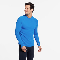 Layanan OEM Pakaian Fitness Pria Rash Guard Lengan Panjang Rash Guard Pria Untuk Dijual Online 2026 Rash Guard Pria Berkualitas Tinggi Lengan Panjang