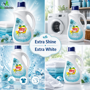 Floral Fresh Liquid Laundry <b>Detergent</b> | Deep Cleaning Extra White Formula for Bright Soft & Fresh Clothes Care for Homes Usage - Product Image 3